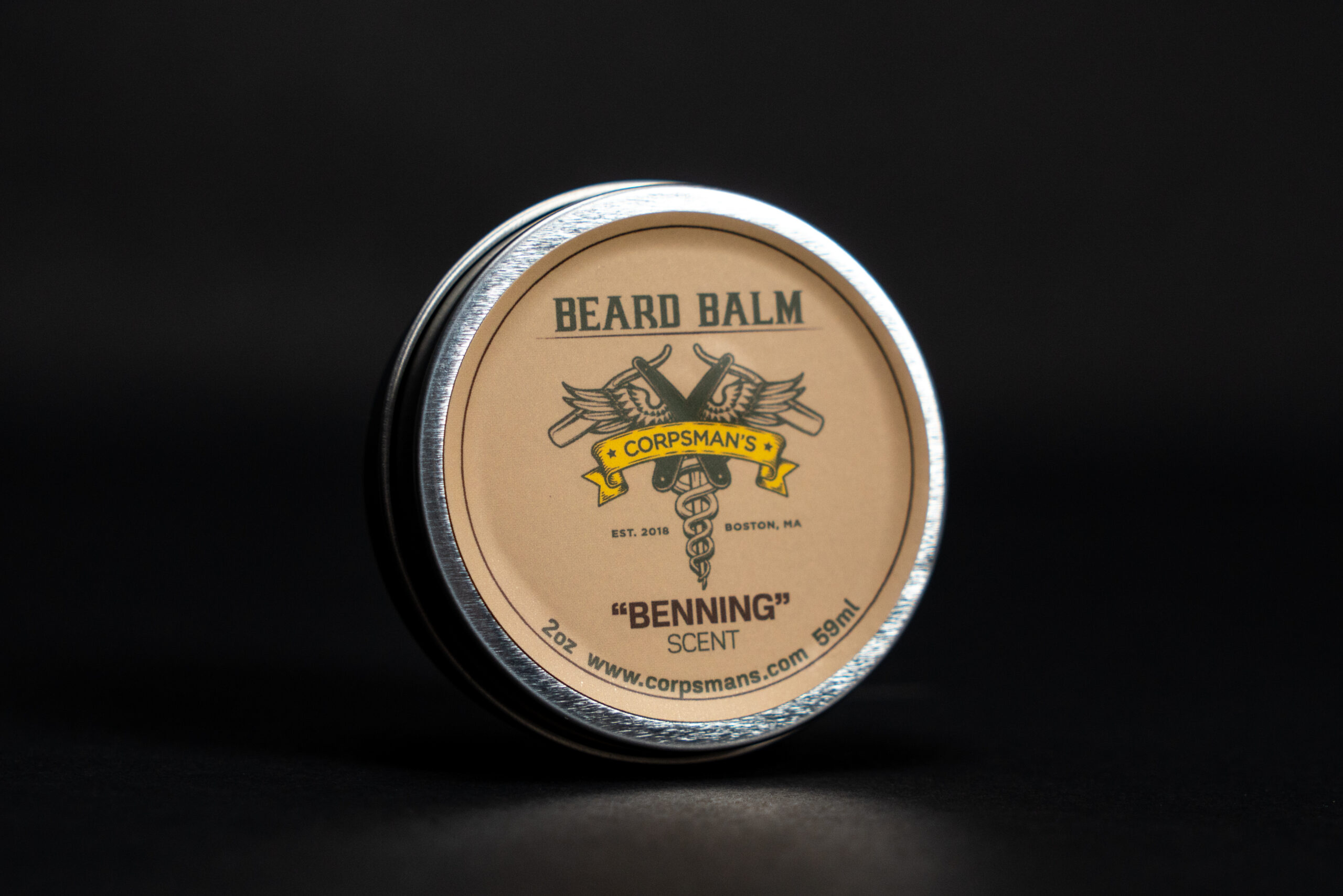 NATURAL AMERICAN ELEMENTS Beard Balm – 100% All Natural, Masculine